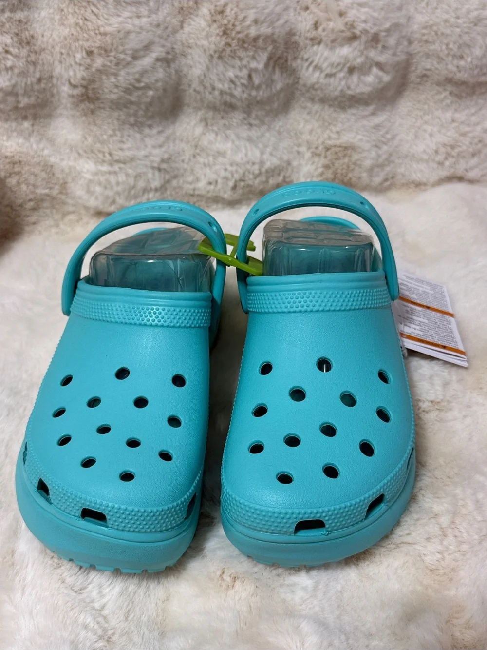 CROCS color teal